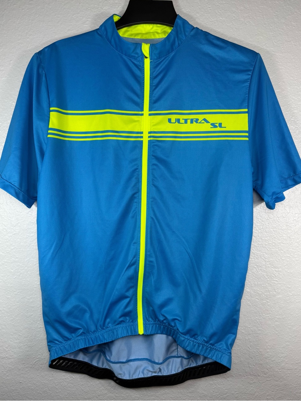 Men’s blue cycling jersey Ultra SL Jersey Size XL Performance Bike Riding